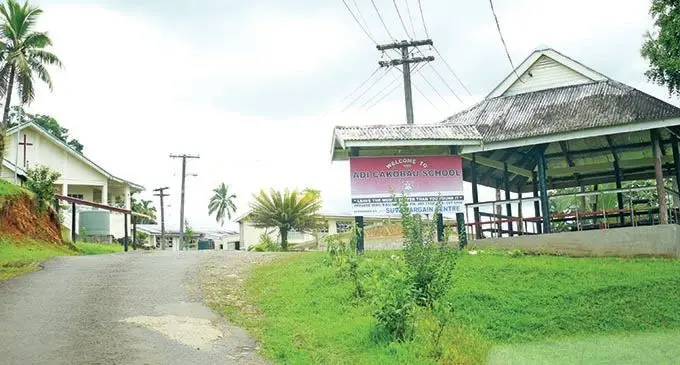 Adi Cakobau School entrance on November 17, 2020. Photo: Ronald Kumar