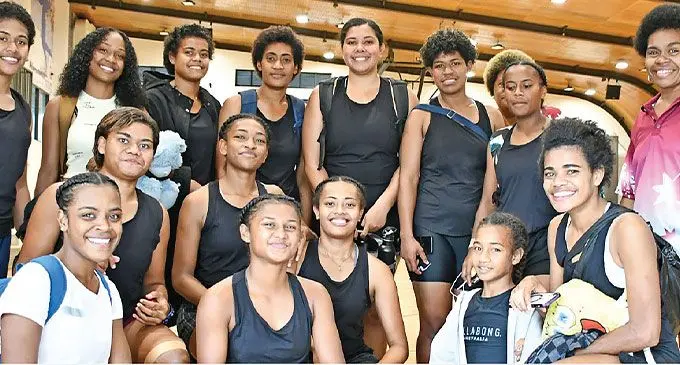 Nadroga Stallions netball team. Photo: Ronald Kumar