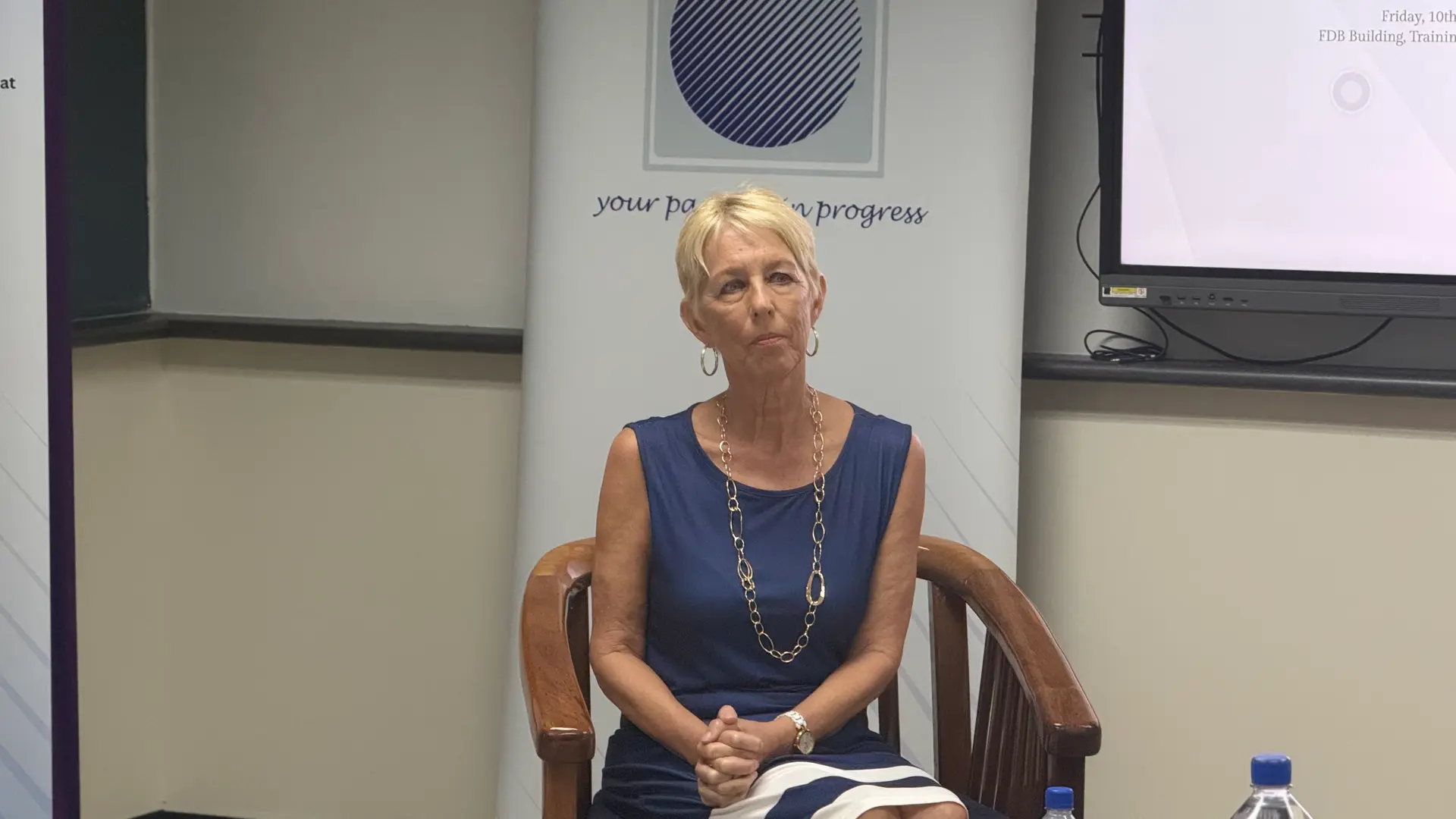 Fiji Excellence in Tourism Awards chairperson Debra Sadranu Debra Sadranu at the Offical Naming Rights at Fiji Development Bank Office on April 10,2026.