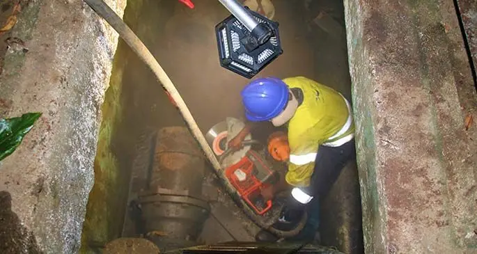 Residents in Lautoka benefit from the installation of a new flow meter by the Water Authority of Fiji.