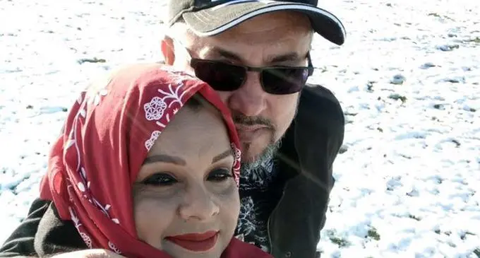 Mohammed Raheesh Isoof AKA Kamal with wife Sangita Devi.