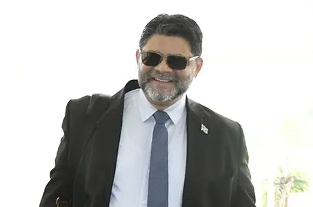 Former Attorney-General Aiyaz Sayed-Khaiyum outside the High Court in Suva on September 30, 2025. 