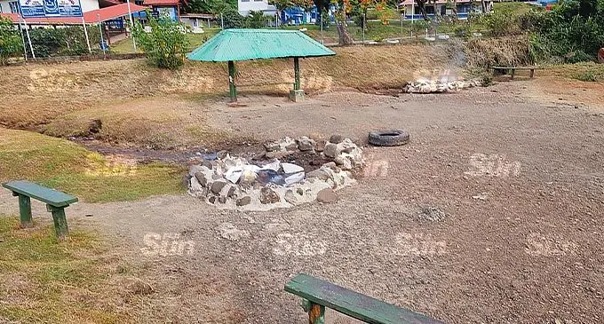The Savusavu hotspring which is expected to begin with development works by February end. Photo: Sampras Anand