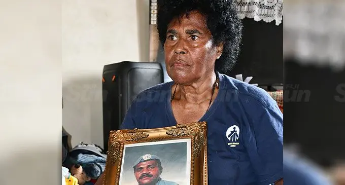Akaneta Seavula, the widow of the late Police Constable Filipo Seavula. Photo: Ronald Kumar