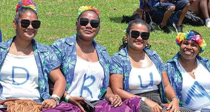 Swire Shipping Fijian Drua fans at Churchill Park, Lautoka, during this season’s Shop N Save Super Rugby Pacific home matches. Photo: Fijian Drua