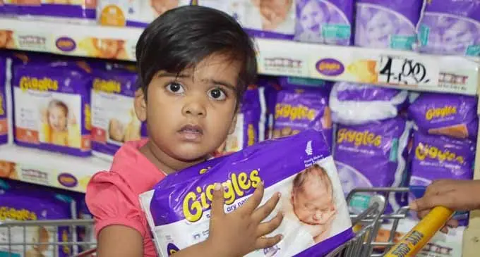  Kritisha Kishor at Shop N Save supermarket, in Labasa February 5, 2018. Photo: Wati Talebula