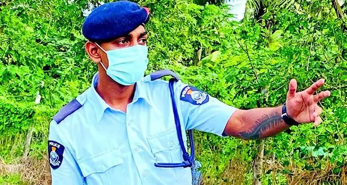 Police constable Ashveer Chand.