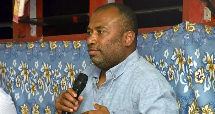 Minister for Health and Medical Services Dr Ifereimi Waqainabete at the Wakanisila Settlement in Kalabu on July 21, 2020.
