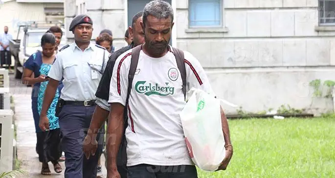 Arrested members of the public who were caught breaching curfew appeared in court on April 5, 2020. Photo: Kelera Sovasiga