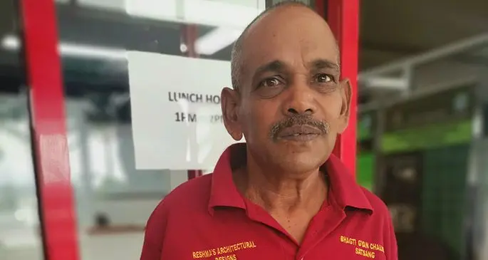 Commercial farmer Jagdish Kumar. 