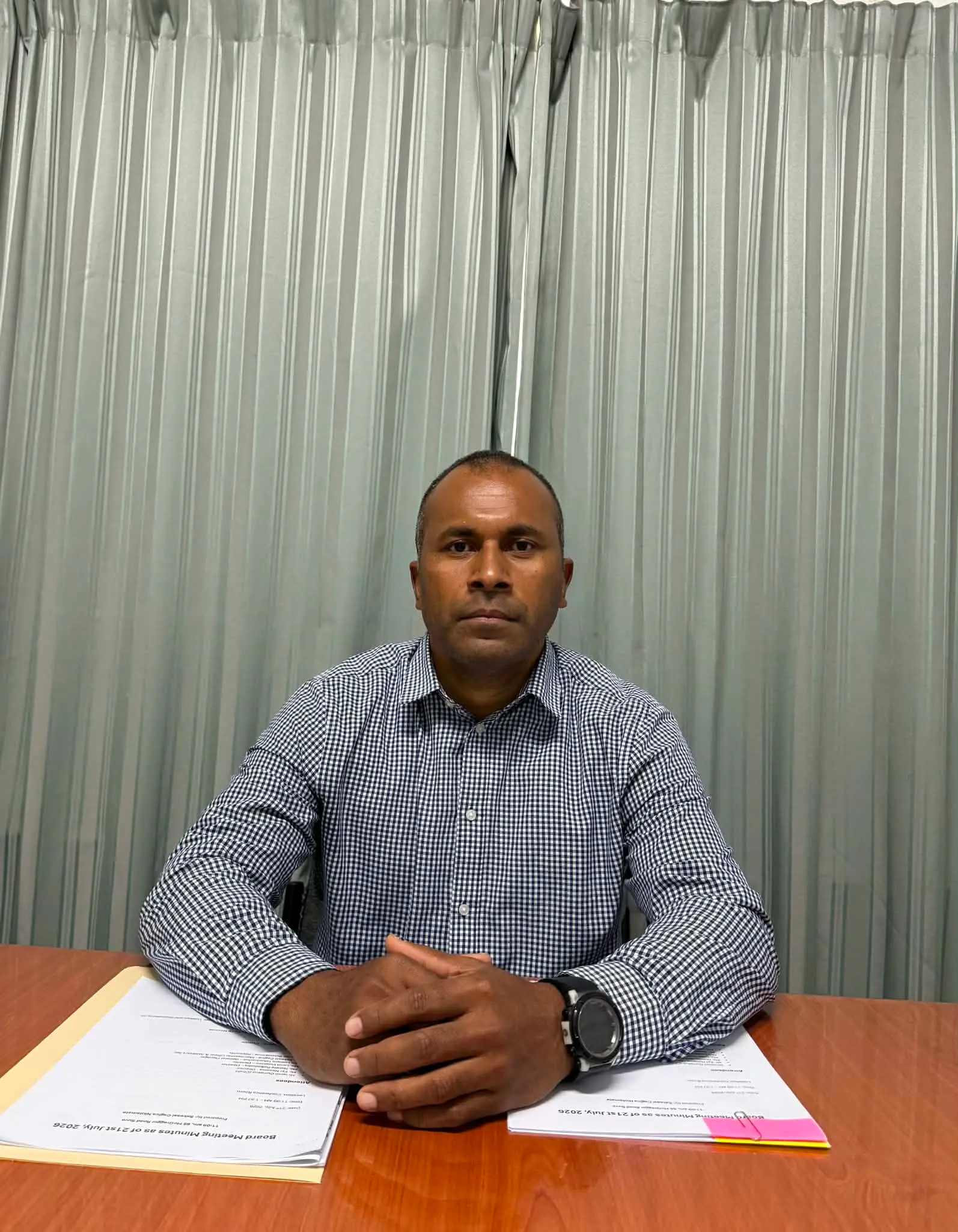 Fiji Performing Rights Association Chairman Isireli Gumatua. 