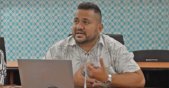 Fiji Meterological Services Acting Director, Terry Atalifo. Photo: Fiji Met Service