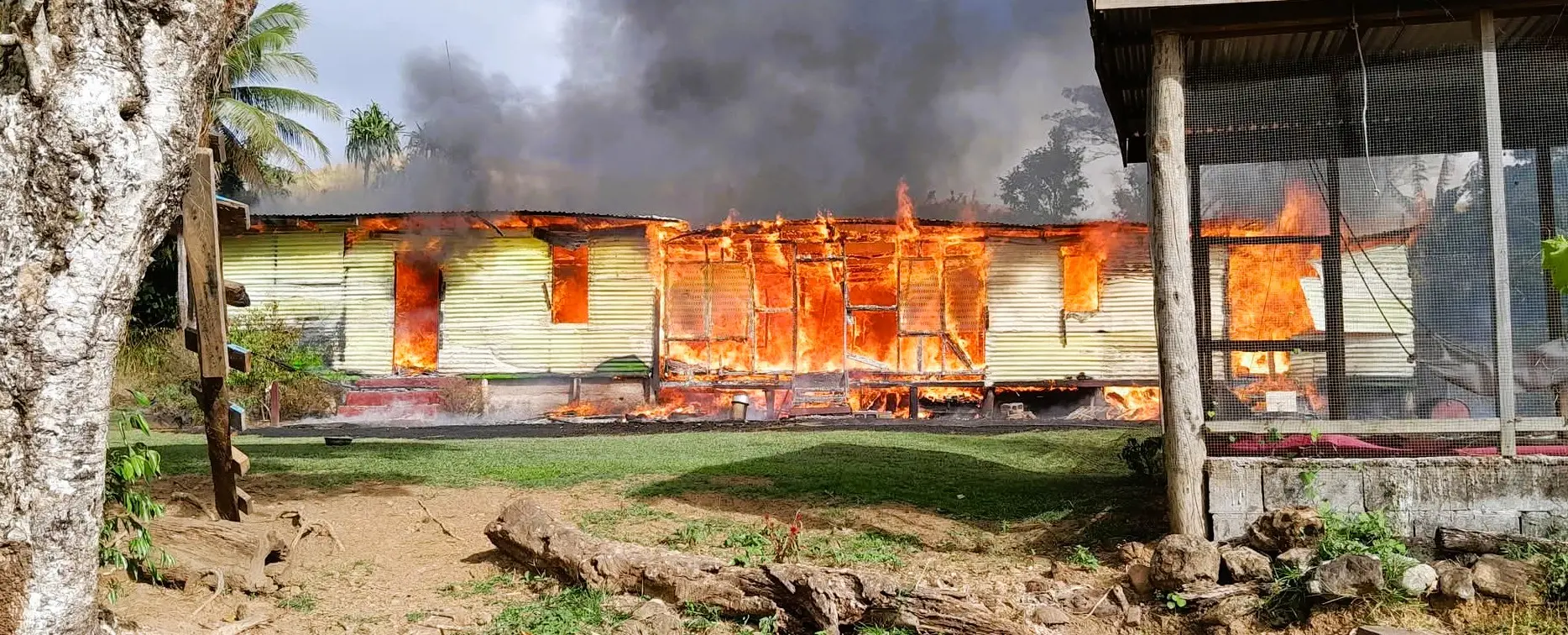 Mr Prasad said the fire started at about 3pm and is believed to have originated in the kitchen, although the exact cause remains unknown.