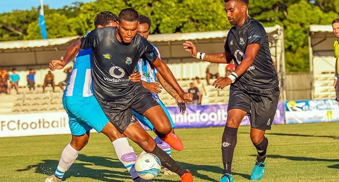 Saula Waqa in action for Ba against Hienghene Sports in Kone, New Caledonia, Photo: OFC