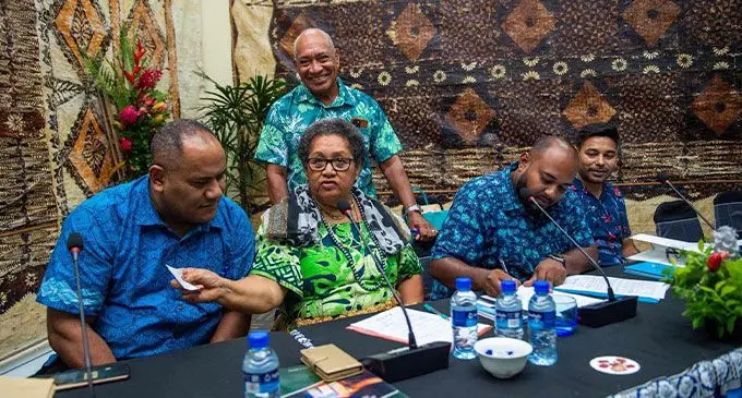 LECT Fiji and Aus Directors sign Solar Agreement contract with Sunray Solar Electrical