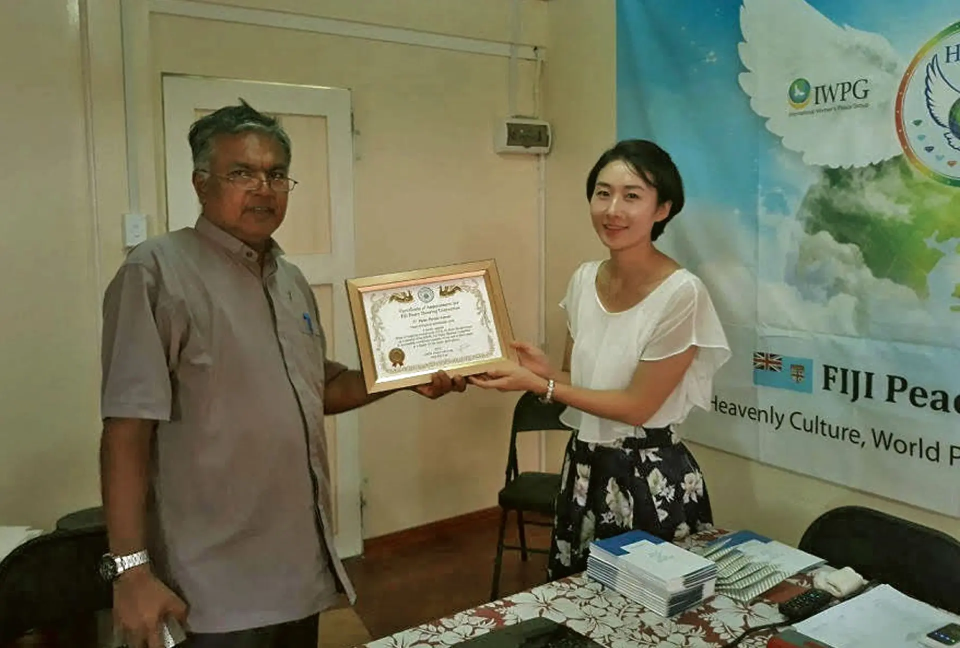 Father Peter Parlad Kumar who was appointed as chairperson of the Fiji Peace Steering Committee​