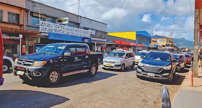 Traffic congestion remains a concern for Labasa Town and a bypass road continues to be the request of its residents and businesses. Photo: Sampras Anand
