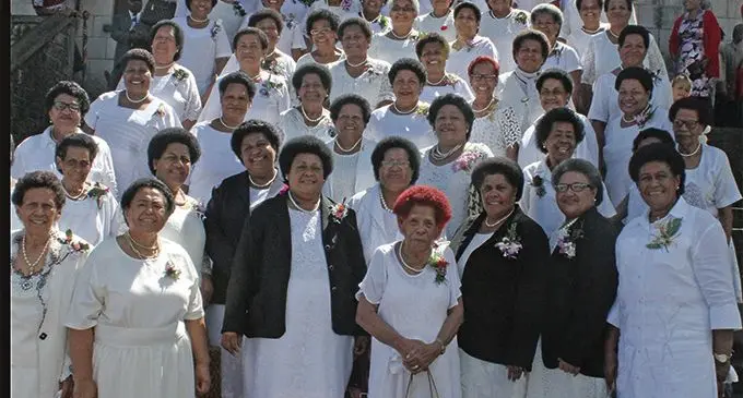 Women from the Centenary Methodist Church in Suva after their Mothers Day service on May 12,2019.Photo:Simione Haravanua.