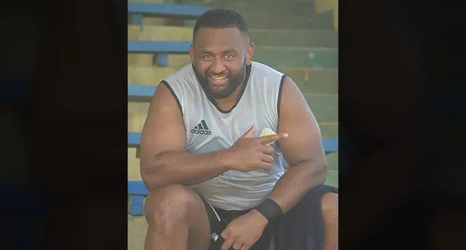Crusaders prop George Bower at Prince Charles Park, Nadi on March 9, 2023. Photo: Waisea Nasokia