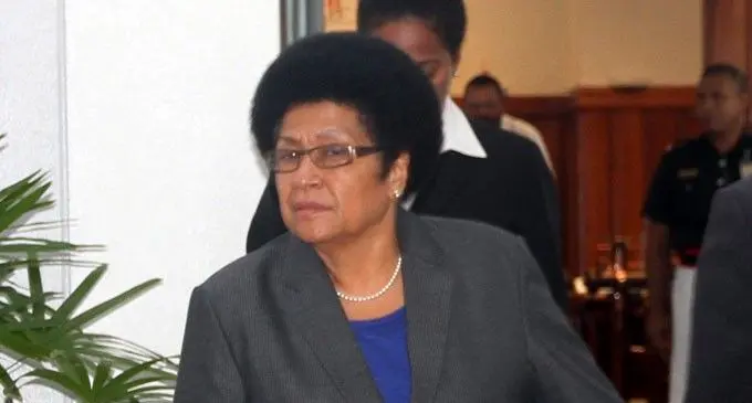 Speaker of the House Dr Jiko Luveni
