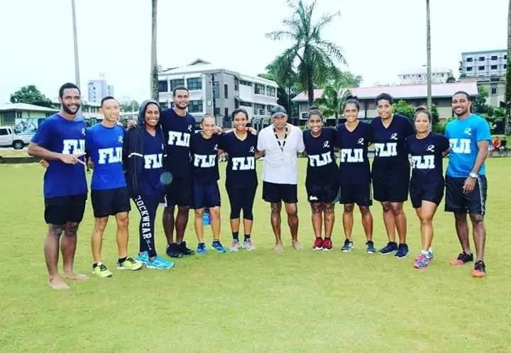Mixed Open squad with Coach Jack. PHOTO: Touch Federation Fiji