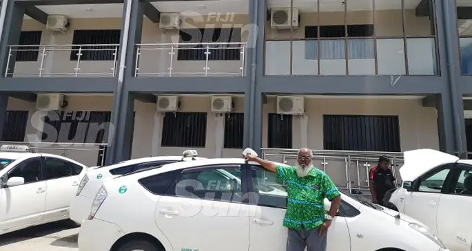 Managing Director of Sweet Angel Taxis Ltd, Mohammed Rahim in front of his Sweet Angel Apartment complex in Raiwaqa, Suva. Photo: Laiseana Nasiga