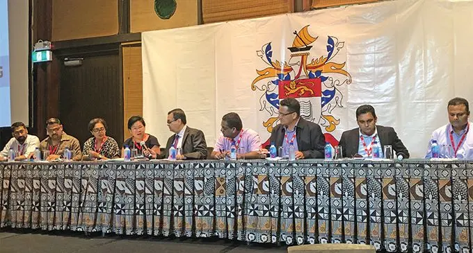 Fiji Institute of Accountants (FIA) Executive Board member during the Annual General Meeting on May 24, 2019 at the Shangri-La’s Fijian Resort and Spa, Yanuca Island.