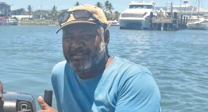 Anasa Turuva Moceiwai at Port Denarau in Nadi on November 18, 2018.                     Photo: Mereleki Nai