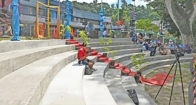 The newly-opened Amphitheatre in Sigatoka Town. Photo: DEPTFO News