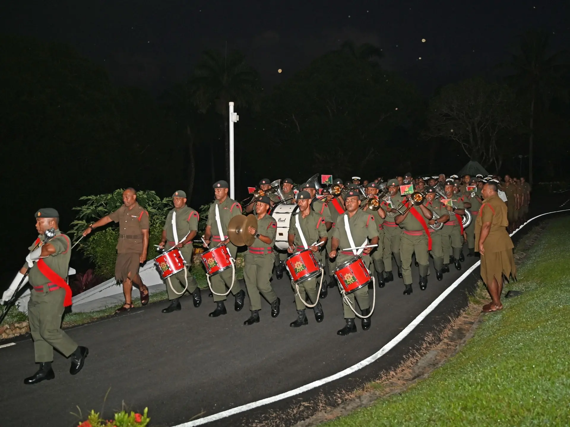 Members of the Republic of Fiji Military Forces.