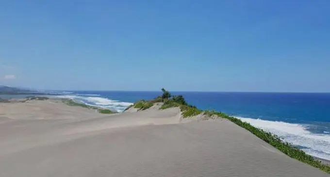 The Sigatoka Sand Dunes.