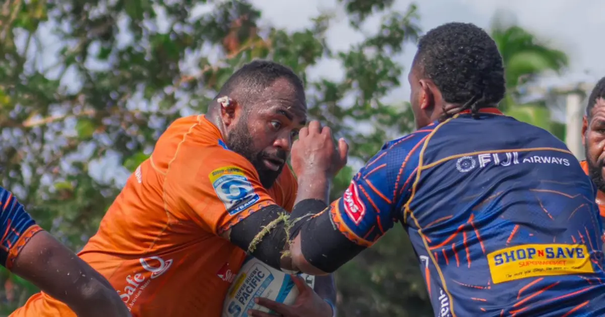 Swire Shipping Fijian Drua tighthead prop Mesake Doge.