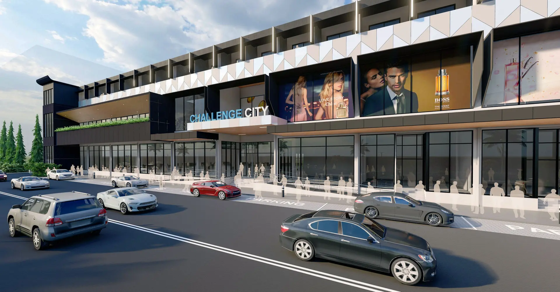 An artist impression of Challeneg City multiplex, which will replace the old Cathay Hotel, and include a 300-seat conference facility that overlooks the Churchill Park, Lautoka.