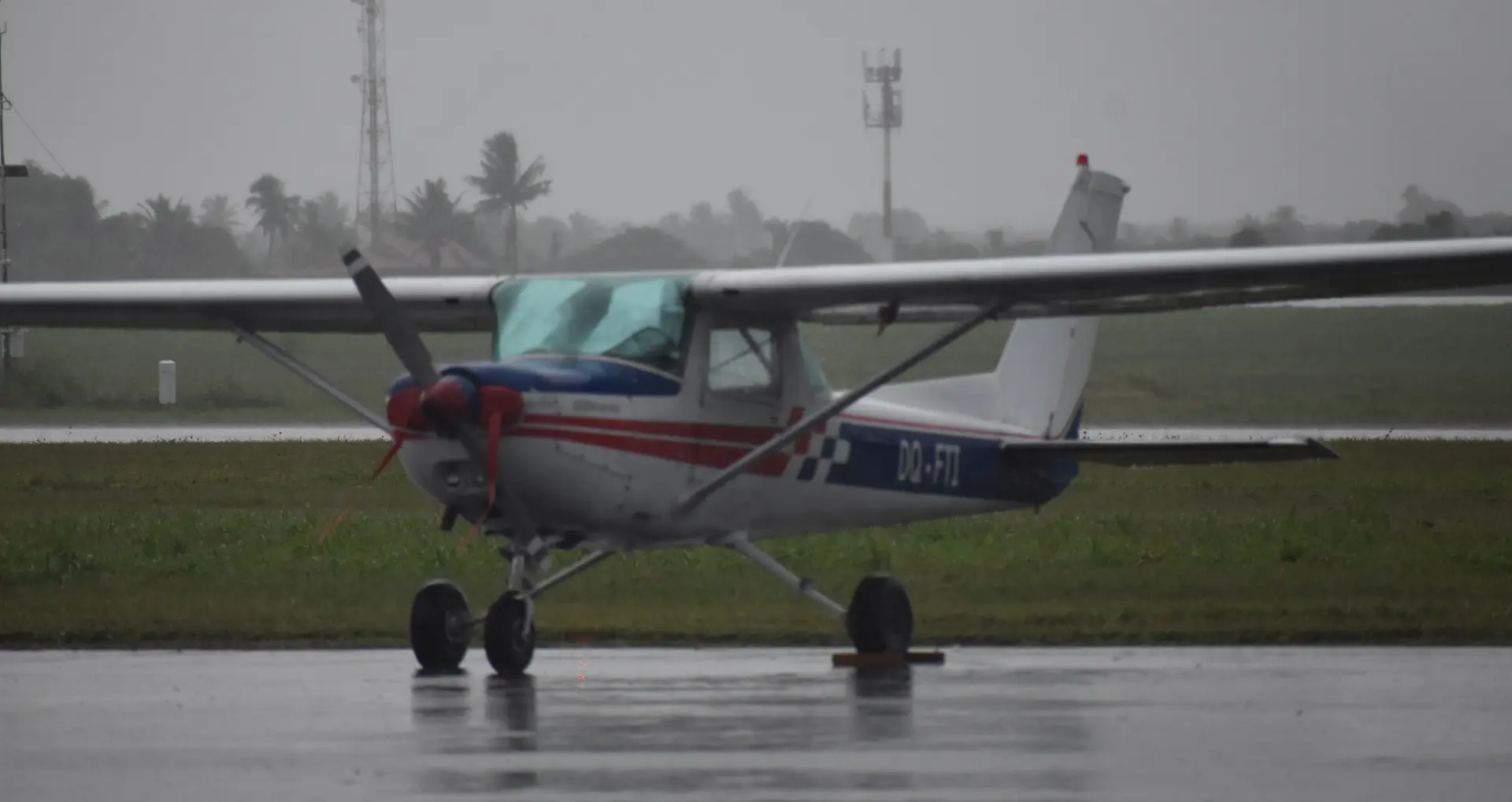 A similar Cessna aircraft at the hangar of the Pacific Flying School on February 26, 2018. Photo: Waisea Nasokia
