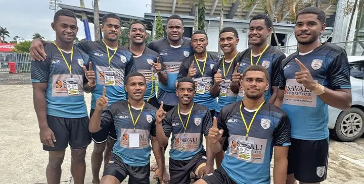 Savali Logistics Nalutu brothers at the HFC Bank Stadium, Suva, on March 20, 2025. Photo: Sereana Salalo