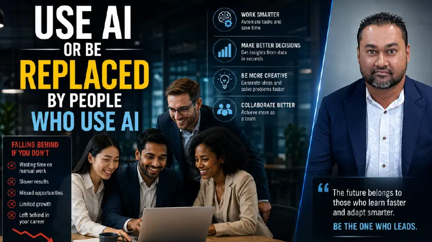 Opinion: Use AI or be replaced by people who use AI