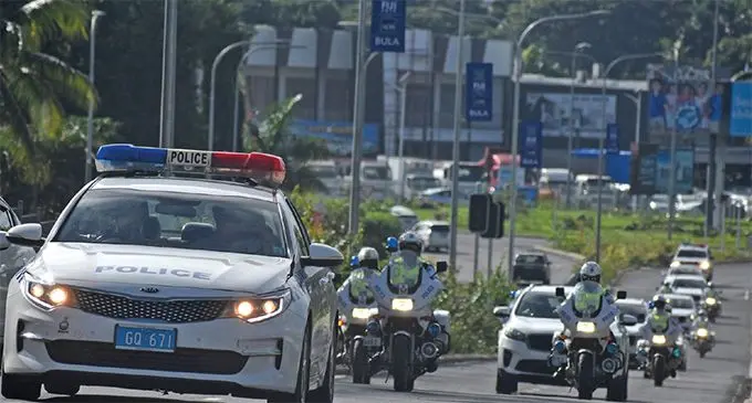 Fiji Police Force conducted a dry run from the Nadi International Airport to Denarau Island