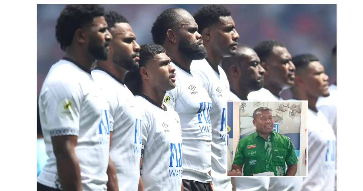 The Fiji Water Flying Fijians with Waisale serevi (insert)