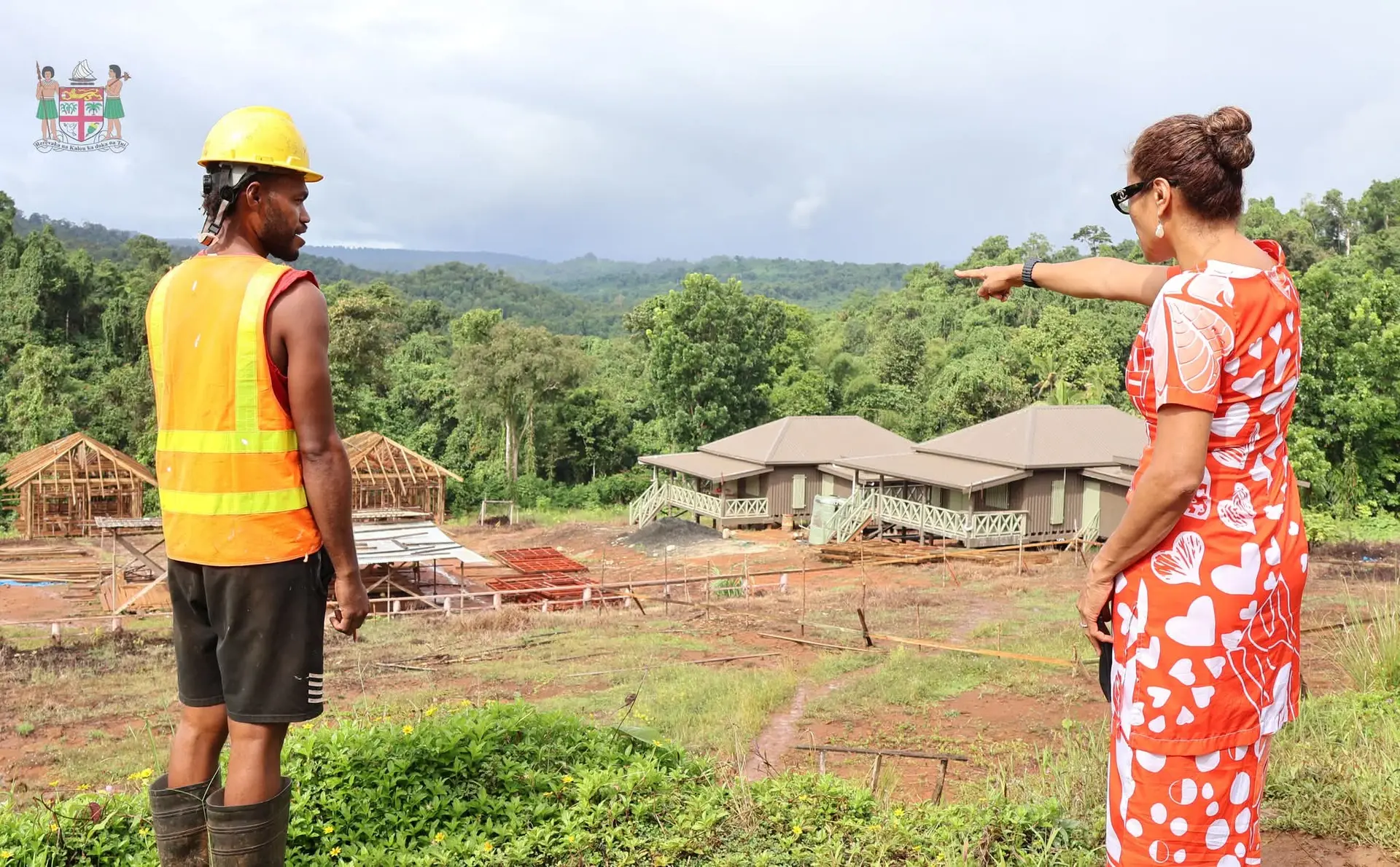 Minister for Environment and Climate Change Lynda Tabuya visited the relocation site at Naro in Bua on May 20, 2026.