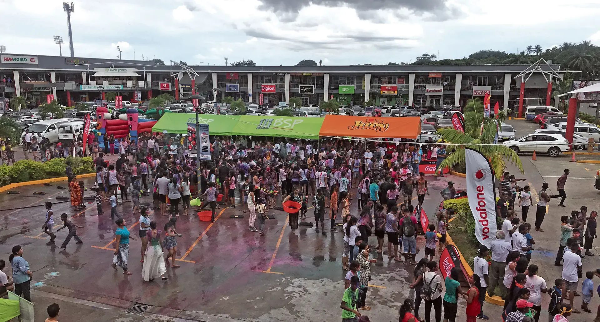 Holi festival being celebrated at Damodar City in Suva on March 3, 2018.  Photo: Ashna Kumar
