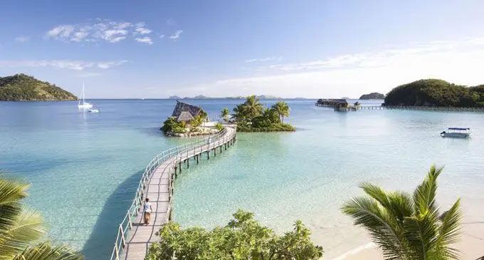 Likuliku Lagoon Resort.