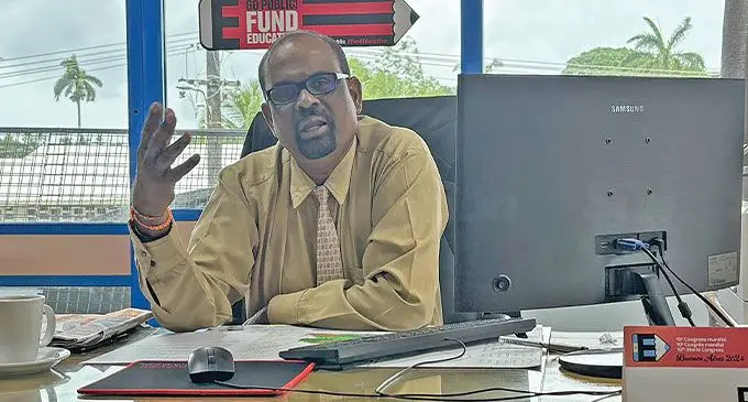Fiji Teachers Union (FTU) general secretary Muniappa Gounder. Photo: Inoke Rabonu
