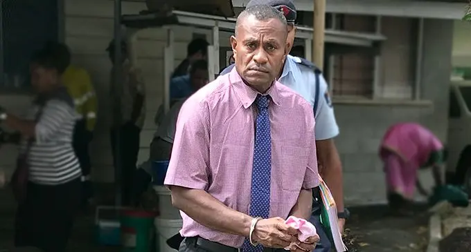 Waisake Tulavu outside the court house in Suva on September 10, 2019. Photo: Ashna Kumar