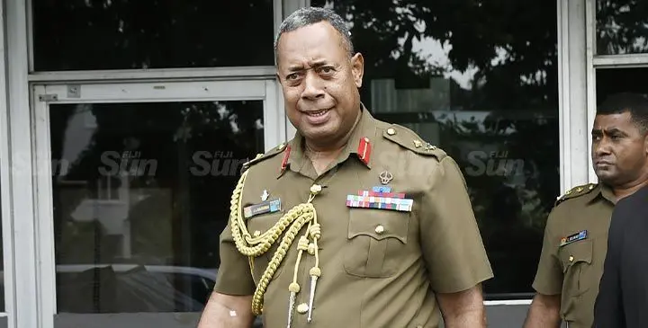 RFMF Commander,
Major General
Ro Jone Kalouniwai.
Photo: Ronald Kumar