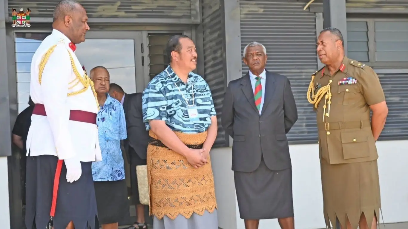 RFMF Commander Major-General Jone Kalouniwai (far right) says the military is prepared to accept the legal risk of removing immunity as part of a broader truth-telling process.