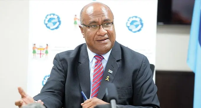 Acting Prime Minister and Minister for Trade, Co-operatives, SME’s and Communication, Manoa Kamikamica. Photo: Leon Lord