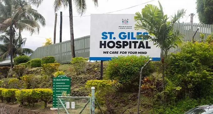 The St Giles Psychiatric Hospital at Reservoir Rd, Suva.