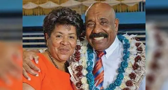 All Nations Christian Fellowship general superintendent Reverend Epeli Ratabacaca and wife Asilika.