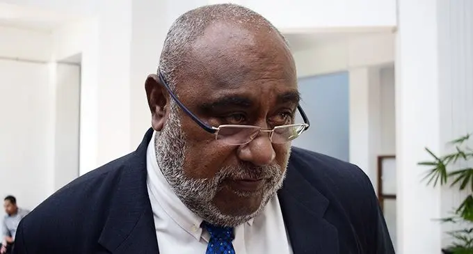 Minister for Fisheries Semi Koroilavesau.  Photo: Ronald Kumar