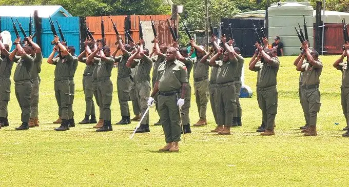 The Republic of Fiji Military Forces (RFMF) and Fiji Navy officers conducted their Fiji Day preparatory drills at Subrail Park on October 7, 2024. Photo: Sampras Anand